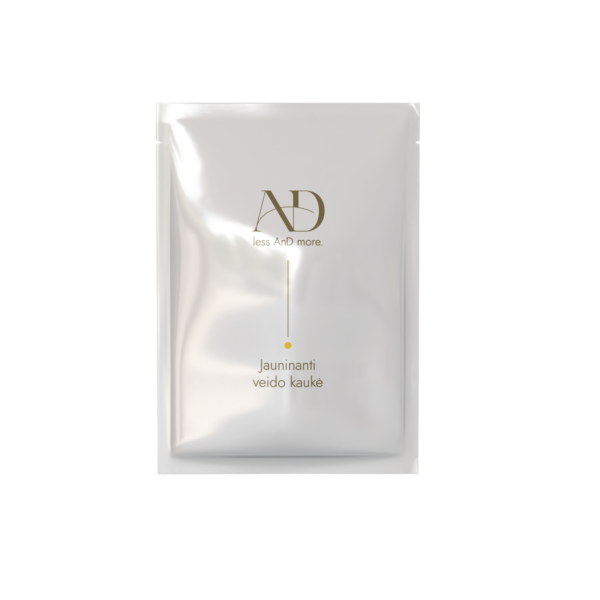 Jauninanti veido kaukė